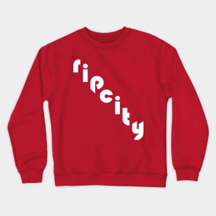 ripcity white Crewneck Sweatshirt